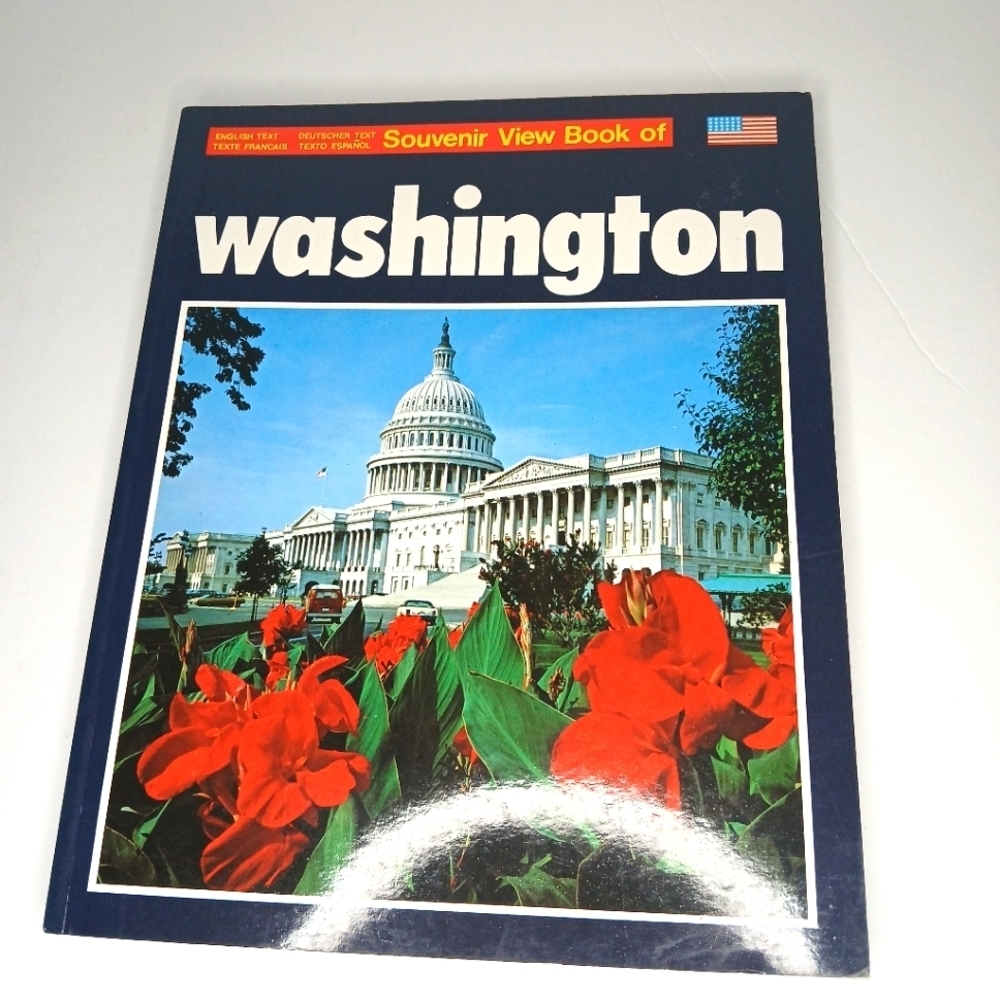 Washington Souvenir View Book Vintage In Good Condition